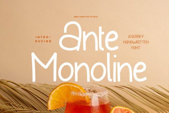 Ante Monoline: The Handwritten Font That Elevates Small Brands