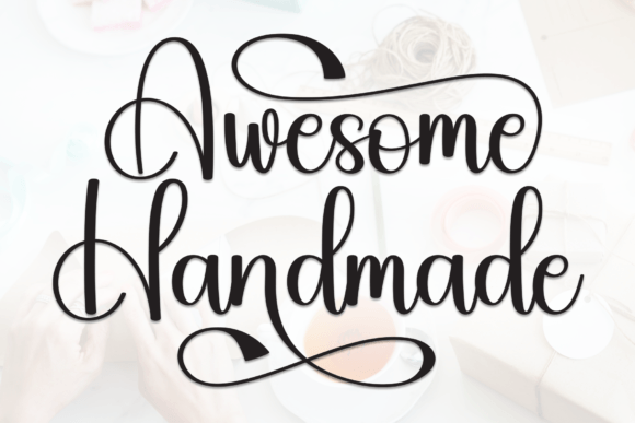 Awesome Handmade: A Friendly Typeface for Web Design