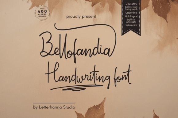 Bellofandia: The Script Font That Stops the Scroll
