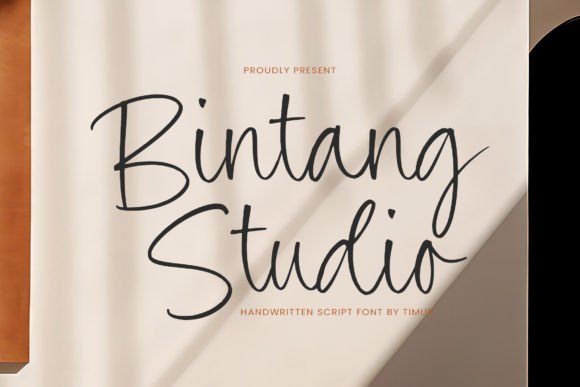 Bintang Studio: A Script Font for Elegant Editorial Design