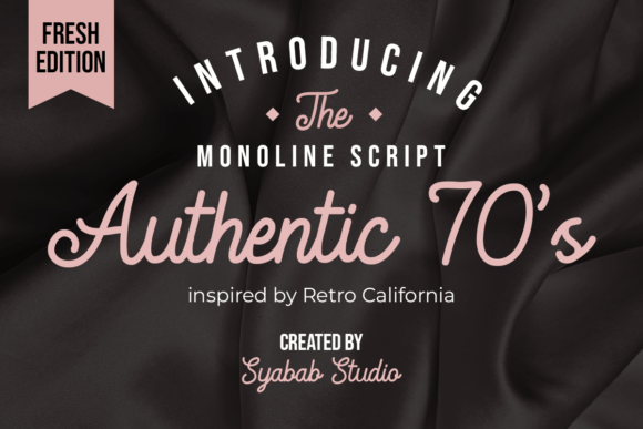 Bringing the 70s Back: A Designer's Take on The Authentic 70 s Typeface