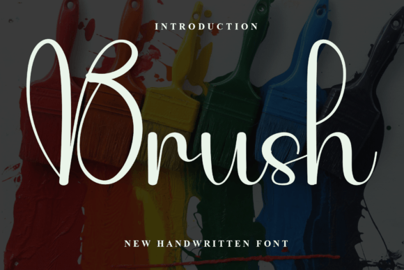 Brush: A Handwritten Typeface for Editorial Design