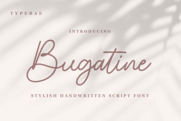 Bugatine: The Signature Font for Scroll-Stopping Brand Content