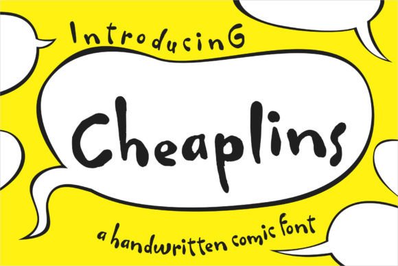 Cheaplins Font Review: A Friendly Handwritten Typeface for Brands