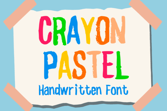Crayon Pastel Font Review: A Playful Typeface for Branding
