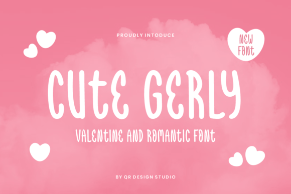 Cute Gerly: The Handwritten Font That Warms Up Your Brand