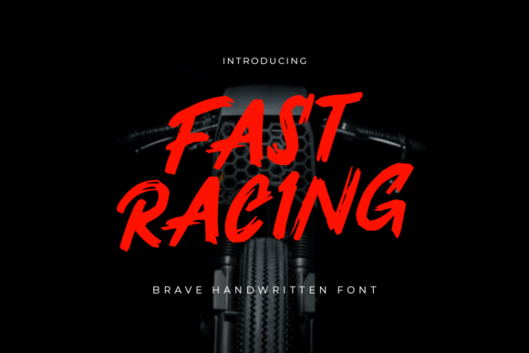 Fast Racing Font: A Dynamic Typeface for Editorial Design