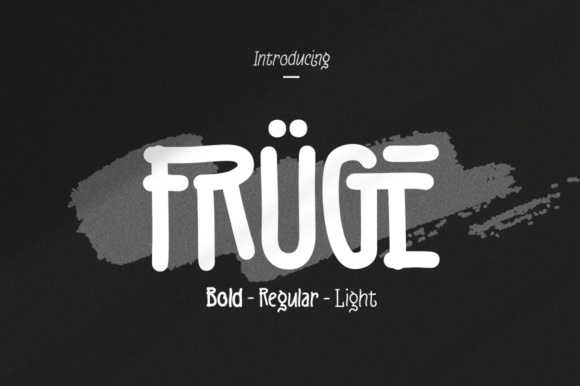 Fruge Family: A Fresh Handwritten Typeface for Modern Web Design