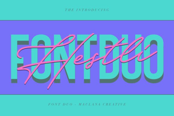 Hestli Duo: A Handcrafted Typeface for Modern Web Design