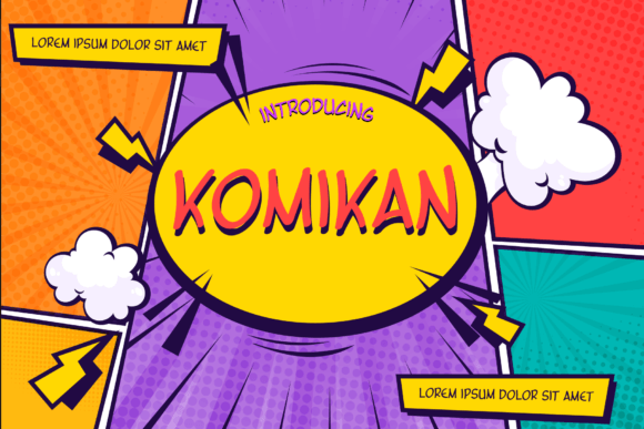 Komikan: A Playful Typeface for Modern Editorial Design