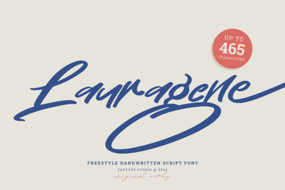 Lauragene: The Script Font That Elevates Campaign Visuals