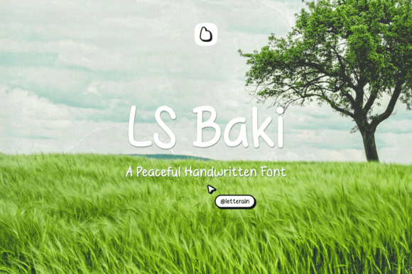 LS Baki: A Peaceful Handwritten Font for Makers