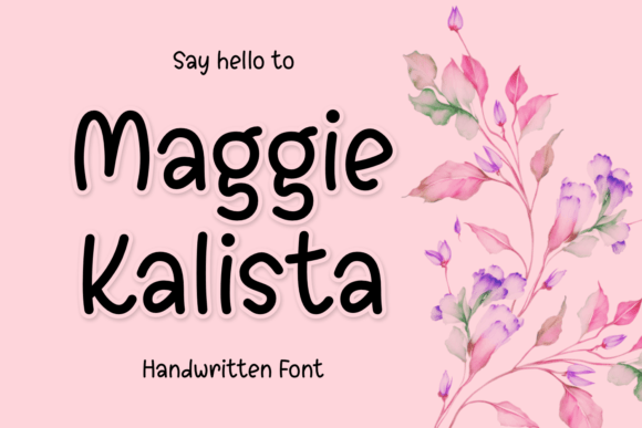 Maggie Kalista: A Whimsical Font for Modern Web Design