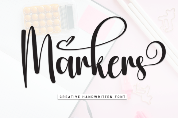 Markers Font: A Handwritten Typeface for Polished Brands