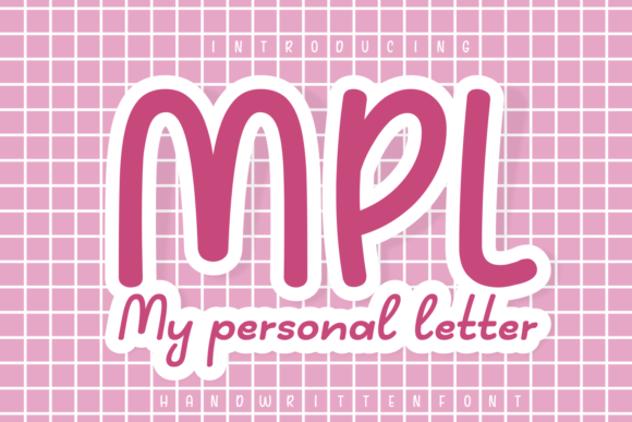 My Personal Letter: The Script Font That Stops the Scroll
