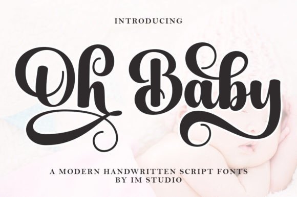 Oh Baby Font: A Sweet Typeface for Your Brand