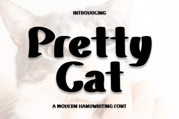 Pretty Cat: A Handwritten Font for Editorial Charm