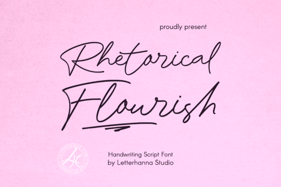 Rhetorical Flourish: A Dramatic Typeface for Web Design