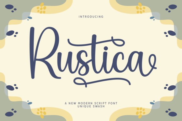 Rustica: The Script Font That Elevates Campaign Visuals
