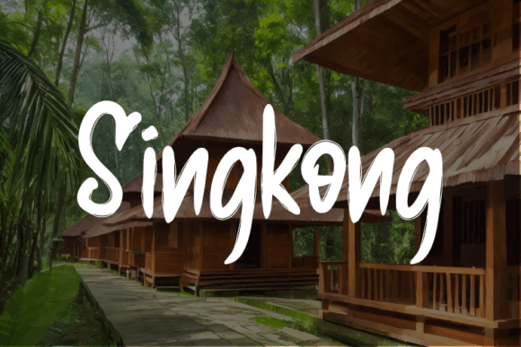 Singkong: A Handwritten Font for Modern Web Design