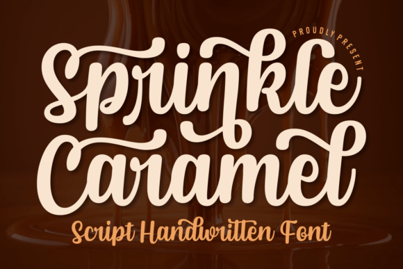 Sprinkle Caramel: A Sweet Handwritten Font for Web Design