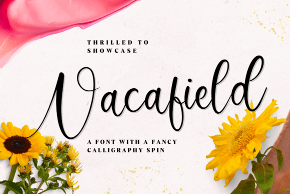 Vacafield Review: A Bold Script for Modern Branding